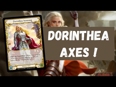 DORINTHEA AXES IS TIER 1? 🥯 Dorinthea CC Deck Tech Guide 🥯 Flesh and Blood FAB TCG