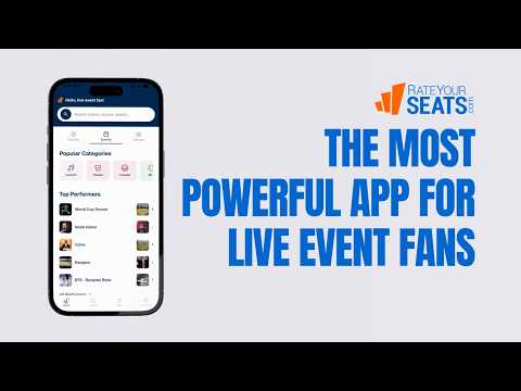 RateYourSeats - Event Tickets video thumbnail
