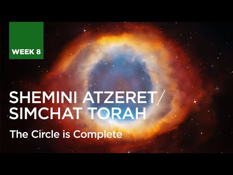 60 Day Journey, Week 8 - Shemini Atzeret-Simchat Torah: The Circle is Complete