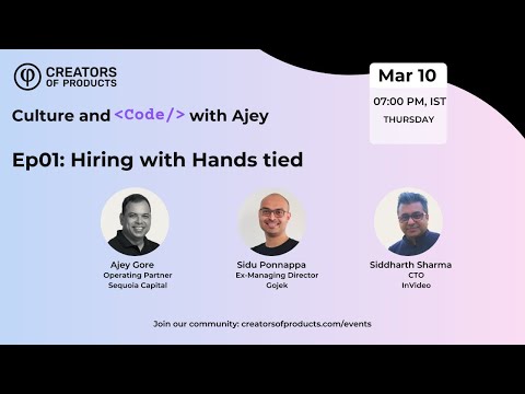 Culture and Code: Hiring with Hands Tied