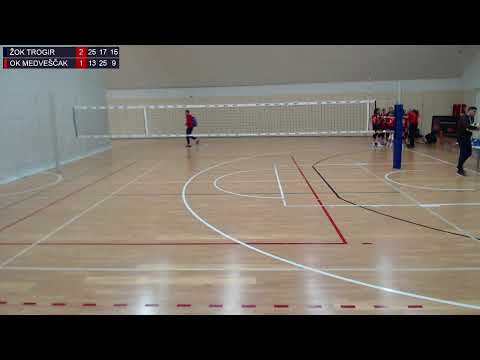 31.10.2021., PH MALA ODBOJKA, ZA SEDMO MJESTO, ŽOK TROGIR - OK MEDVEŠČAK