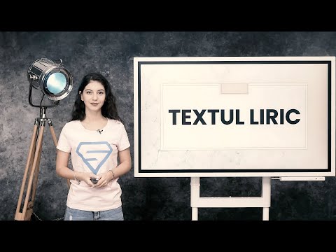 Textul liric și versificație: reguli de bază – Clasa a VII-a