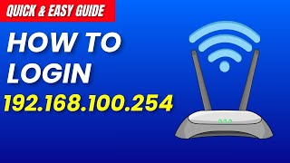 Download lagu How to Login to 192.168.100.254 Admin Panel | Ooredoo Router Login mp3