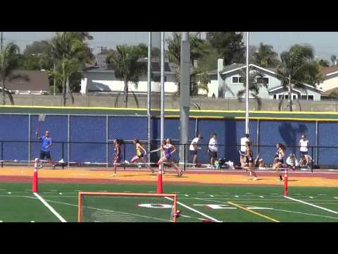 VarG 4x100 vs Marina & NH 4-3-14 - Los Alamitos Girls