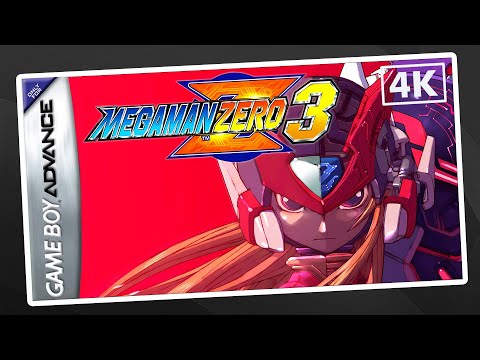 [100% & NO DAMAGE] Mega Man Zero 3 | All Cyber Elves | 100 Points | GBA LONGPLAY | FULL GAME | 4K