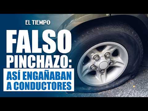 Cae banda que robaba camionetas con la modalidad del falso pinchazo en Bogotá | EL TIEMPO