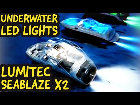 Lumitec Seablaze X2 Installation Color changing LED Underwater BOAT LIGHT @LumitecLighting