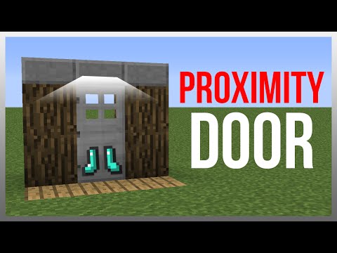 MrCrayfish - Minecraft 1.12: Redstone Tutorial - Proximity Door!