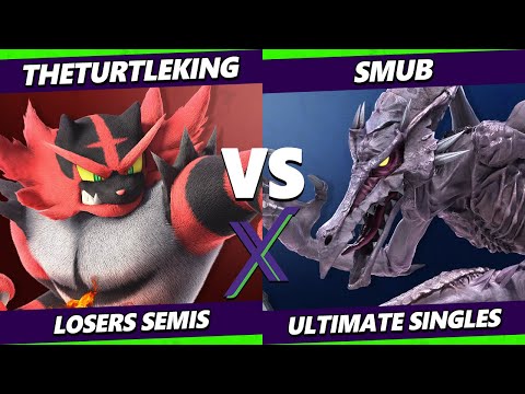 S@X 513 Losers Semis - TheTurtleKing (Incineroar) Vs. smub (Ridley) Smash Ultimate - SSBU