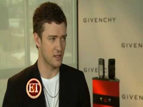 Justin Timberlake Talks To ET About Givenchy
