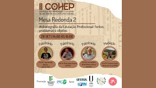 II COHEP - Mesa-redonda 2 - Historiografia da Educação