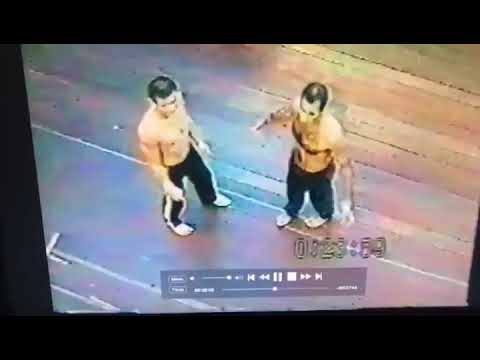 Mestre peixe cru  e Mestre sabiá da Bahia  no curso do Mestre Capixaba ( ano 2000)