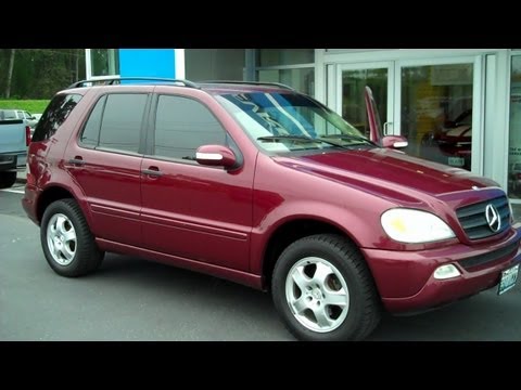 2002 Mercedes-Benz M-Class ML320 4MATICÂ® 3.2L V6 SMPI SOHC
