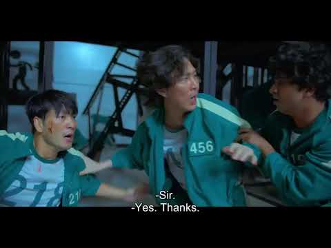 Squid Game - Ali and Sang-woo save Gi-hun