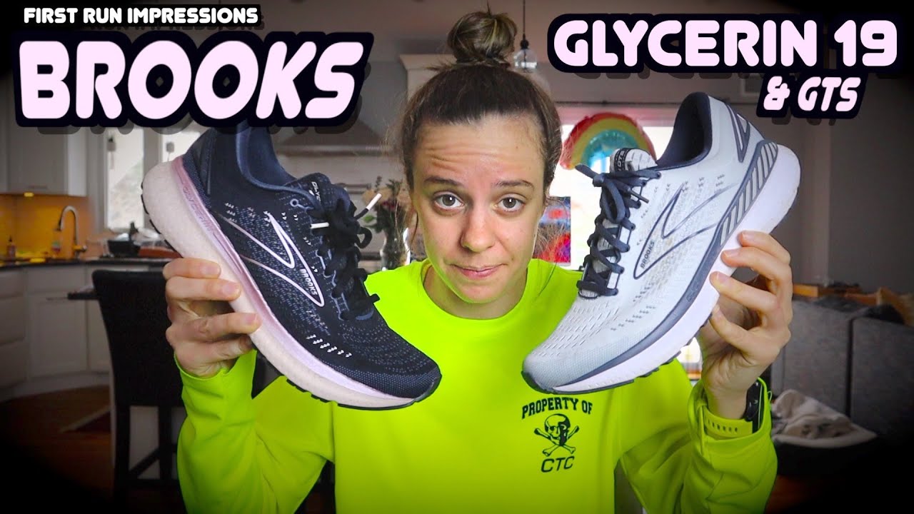 FIRST RUN IMPRESSIONS: BROOKS GLYCERIN 19 & GTS 19