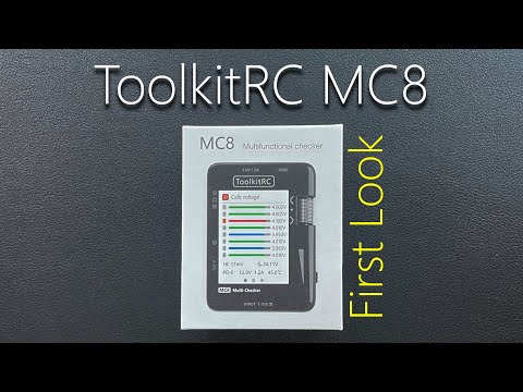 ToolkitRC MC8 Battery Checker 2s-8s LiPO