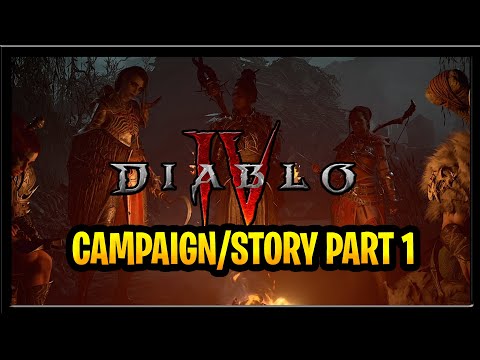Diablo 4 Campaign Story Part 1 Gameplay (Beta Diablo 4 First Impressions)
