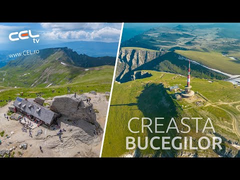 Varful Omu - Scara - Bucsoiu - Malaiesti - Releul Costila - drona CEL.ro