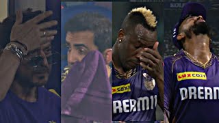 Gambhir, Rinku Singh , Shreyas Iyer and KKR team crying after shameful loss against PBKS | PBKSvsKKR