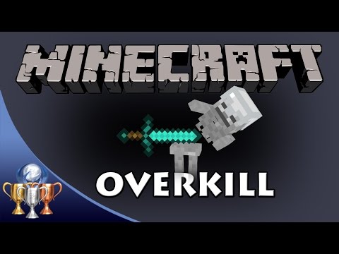 PS5Trophies - Minecraft [PS4] Overkill Trophy / Achievement (Deal 9 Hearts of Damage)