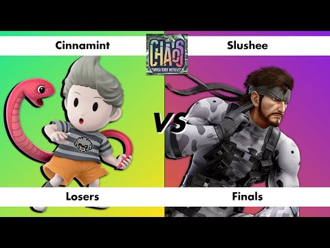 Chaos Weekly #27 - Losers Finals - Cinnamint (Lucas) vs. Slushee (Snake) SSBU