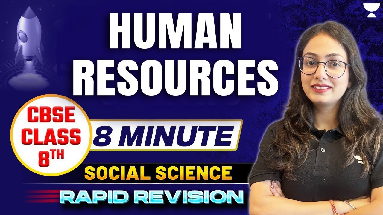 Human Resources | Class 8 Geography | By Supriya Ma'am