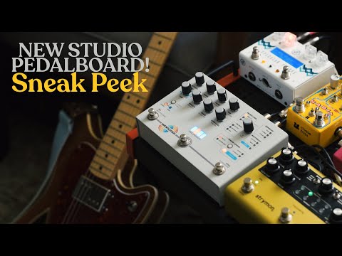 NEW Studio Pedalboard! | Sneak Peek with Hologram Microcosm, Chase Bliss Habit, Volante — Ambient Endeavors