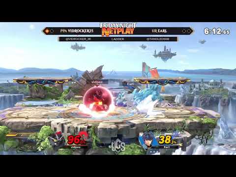Friday Night Netplay #30 - Ladder - Vidrocker25(Incineroar) Vs. Earl(Marth)
