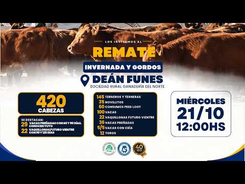 Remate Ganados SRL (Deán Funes  -  Córdoba)