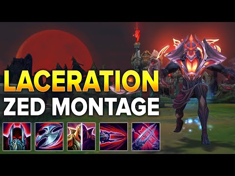 Laceration Zed Montage Season 11 - Best ZED NA Plays 2020