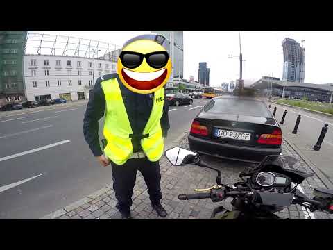 JAK POLSKA POLICJA TRAKTUJE MOTOCYKLISTÓW??!!!...