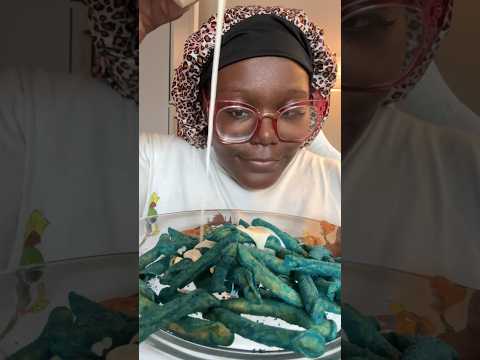 I Finally Ate Blue Takis with my Favorite Ranch