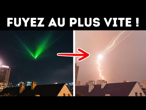 Si Vous Voyez ce Rayon Laser, la Foudre Pourrait Frapper non Loin