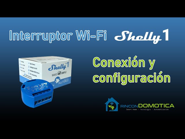 Vídeo relacionado con Shelly Plus 1, Relé Interruptor Inteligente Wi-Fi & Bluetooth, Luces Inalámbricas, Compatible Con Alexa & Google Home, Control remoto por iOS Android App, No necesita hub