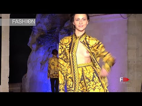 TONY CARAVANO for VERSACE Collection Premio Moda Città dei Sassi 2017 - Fashion Channel