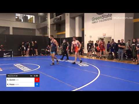 86 Kg Prelims - Shane Quick, Buies Creek Wrestling Club Vs Kyle Haas, Kansas City Wrestling Club