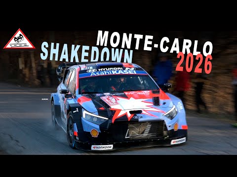 Tyre Warming Zone | Shakedown WRC Rallye Monte-Carlo 2026 [Passats de canto]