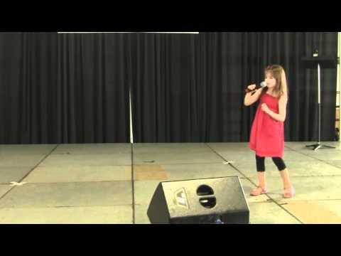 PART 1 --  Kaitlyn Maher sings at the "Old Tyme Country Fair"