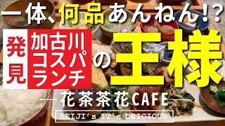 【加古川　播磨　コスパ最強カフェ】”花茶茶花”。播磨町一番のコスパ店と言っても過言ではないお店を撮影！