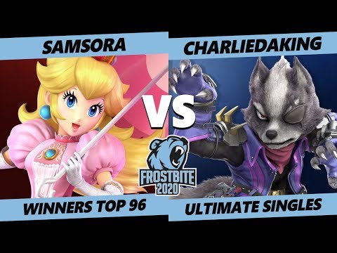 Frostbite 2020 SSBU Winners Top 96 - eUnited | Samsora (Peach) Vs. Charliedaking (Wolf) Singles