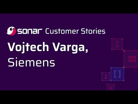Sonar Customer Stories | Siemens AG