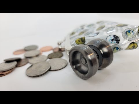 Rain City Skills Two Bits Yo-Yo - Stainless Steel Micro YoYo Unboxing & Review