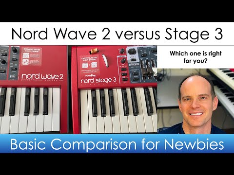 Nord Stage 3 Versus Nord Wave 2 Simple Comparison (for Nord Newbies)
