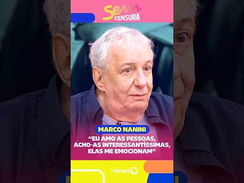 Marco Nanini fala sobre como o seu interesse pelas pessoas influencia sua atuação
