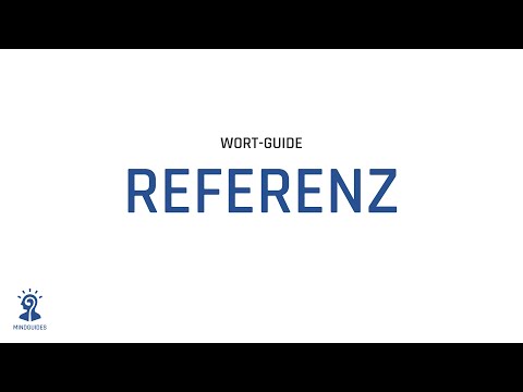 was bedeutet Referenz