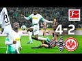 Thuram & Co. Star in 4-2 Thriller - Borussia Mönchengladbach vs. Frankfurt I 4-2 I Highlights