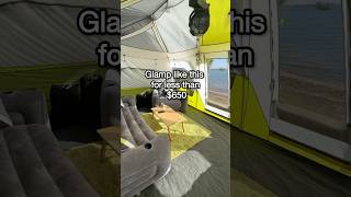 Full Glamping Setup for UNDER $650 You Won’t Believe It #glamping #camping #campinglife LINK IN BIO