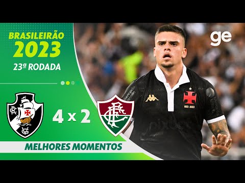 Gols e lances de Vasco da Gama x Fluminense
