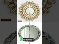 Miroirs Muraux Décoratifs Miroir En Verre Doré Miroir Mural Long Miroir Rond