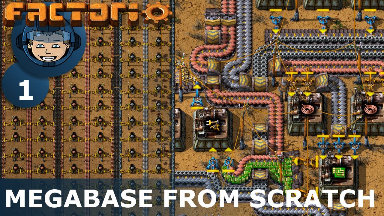 NEW MEGABASE FROM SCRATCH - Factorio: Ep. #1 - Guide & Let's Play